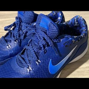 EUC Nike Flex 5 Blue Camo Trainers